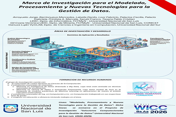 Marco de Investigación para el Modelado, Procesamiento